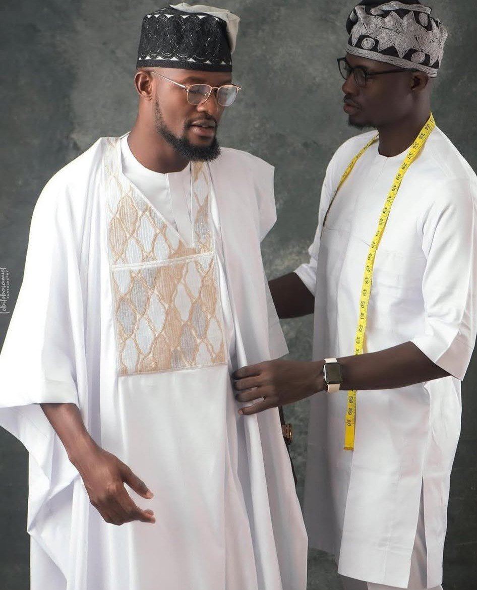 The Adeyemo brothers at a TAB fitting