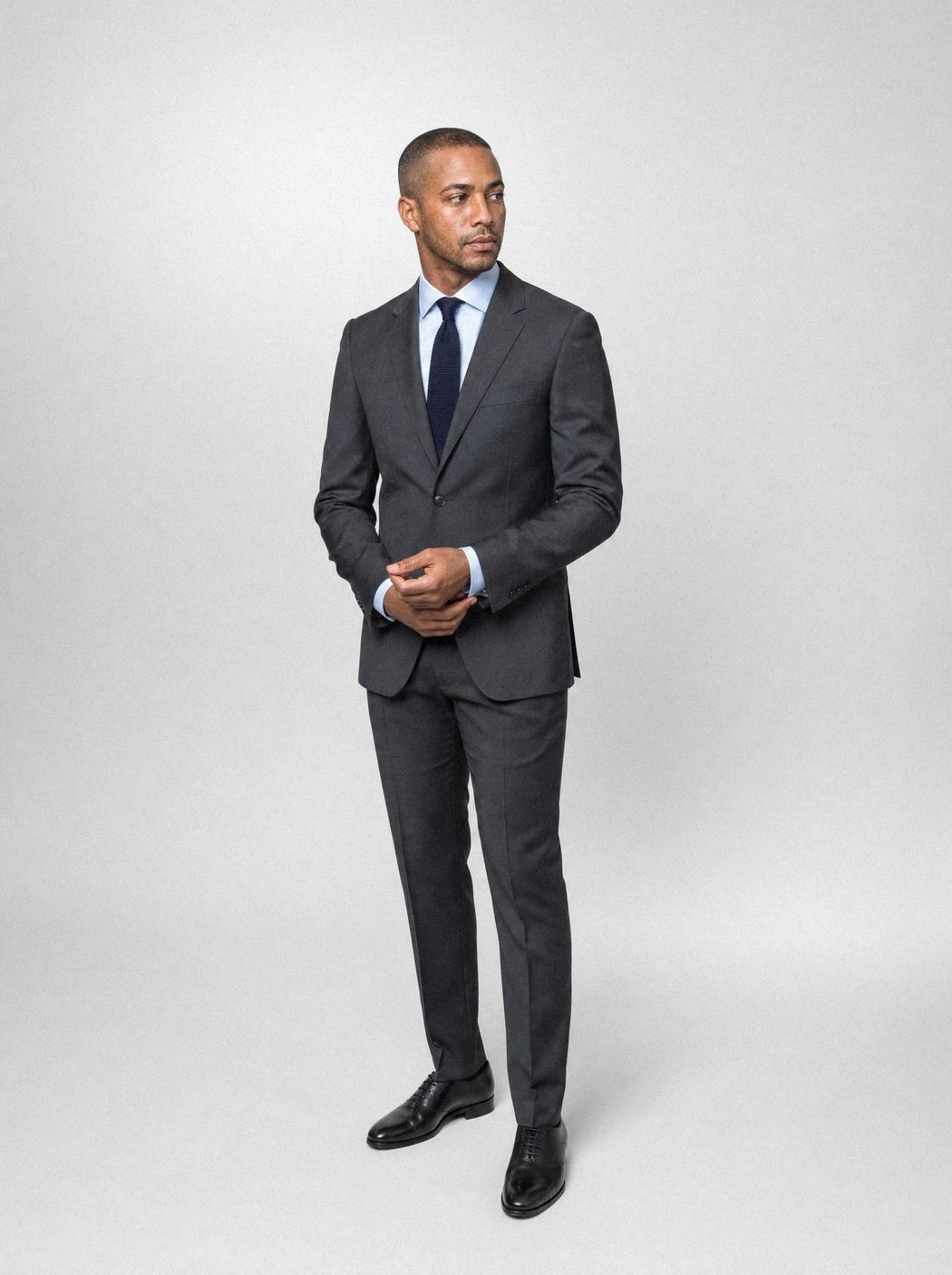 Charcoal Two-Piece Suit