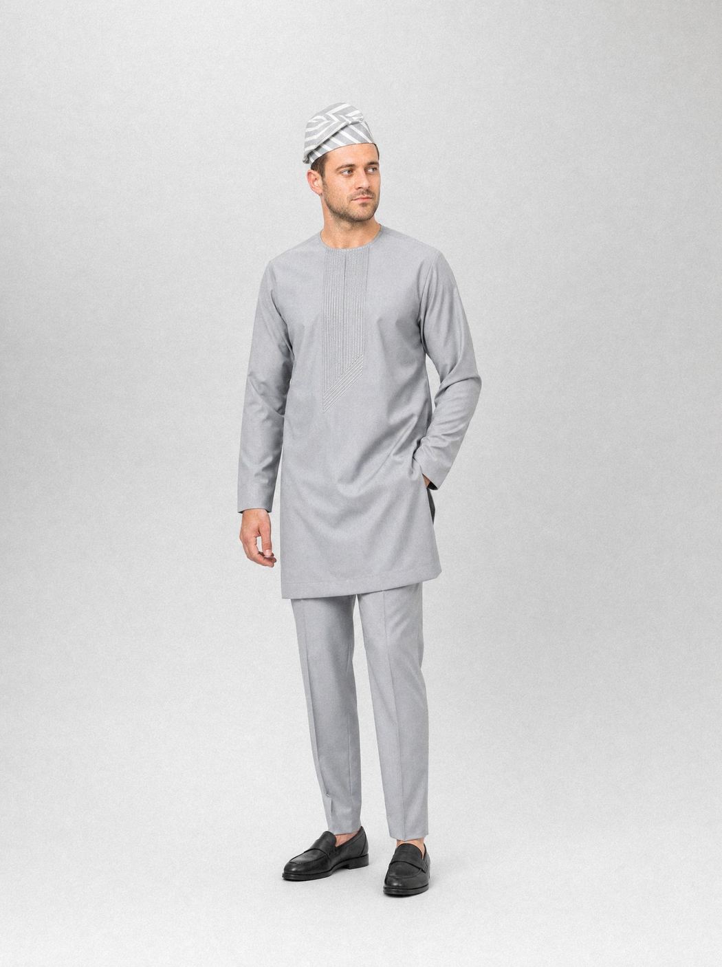 Dove Grey Slant Senator