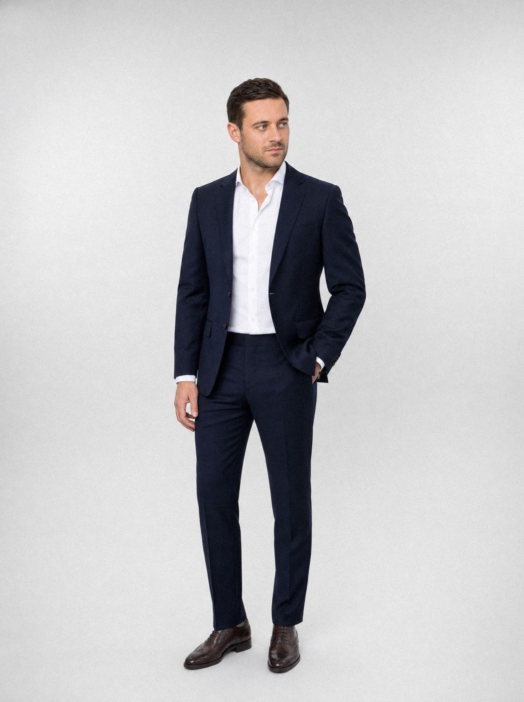 Navy Two-Piece Suit