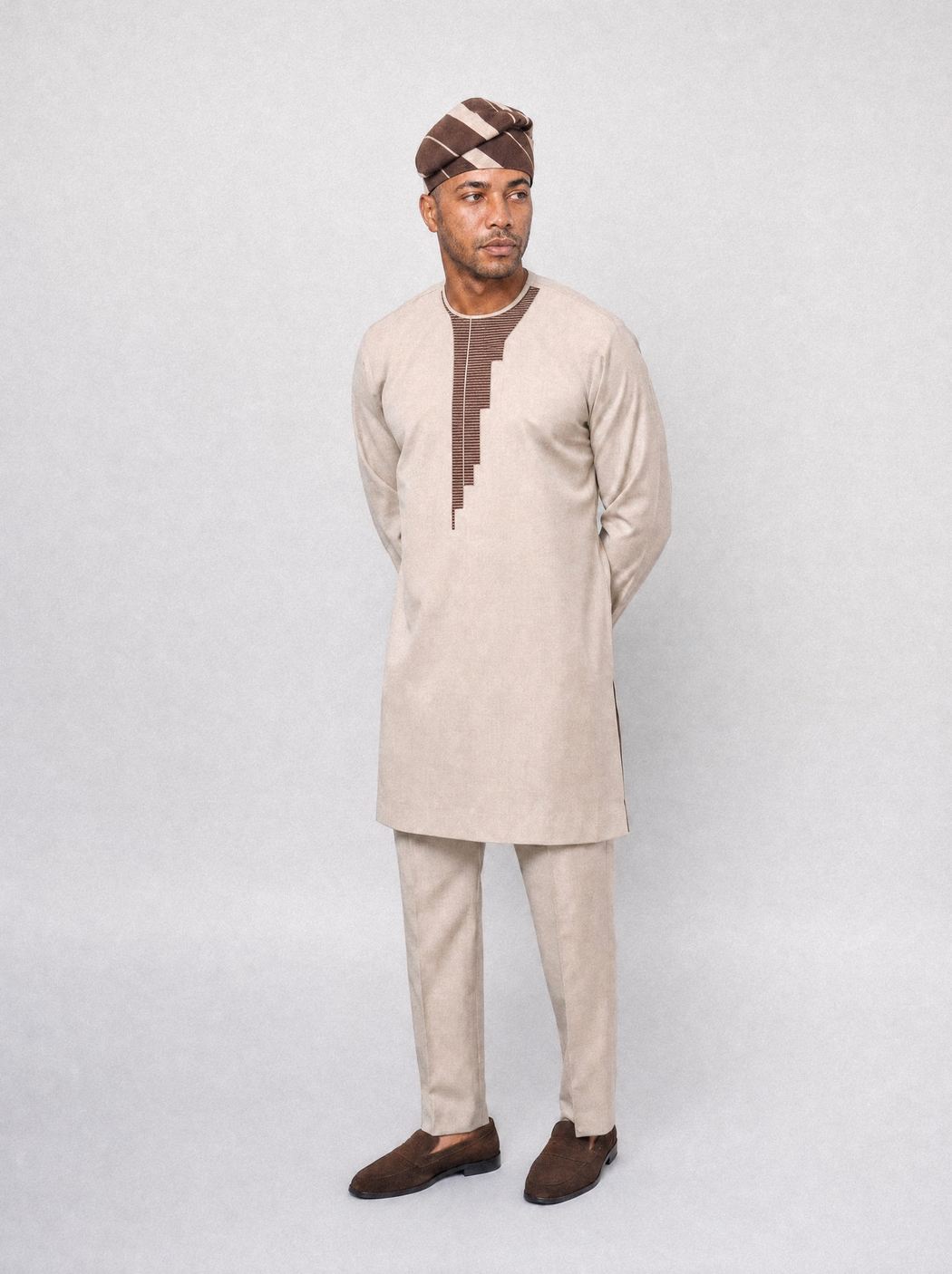 Stone Step Kaftan, front
